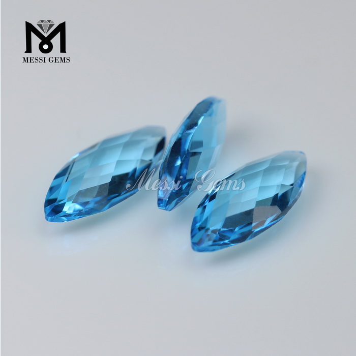 Gemme di marquise di alta qualità Gems Pietre di vetro per gioielli