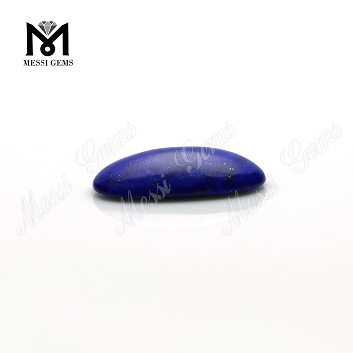 Nouvelle arrivée en gros en gros en pierre en vrac polie ovale coupée lapis lazuli