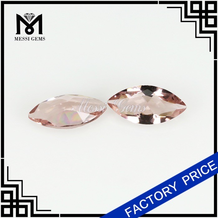 Morganite Marquise Gems Stone Crystal Glass Stone