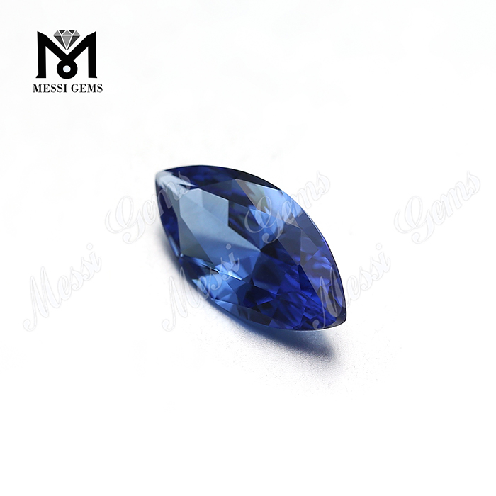 Forma de marquesa solta # A472 Gemstone nanosital azul