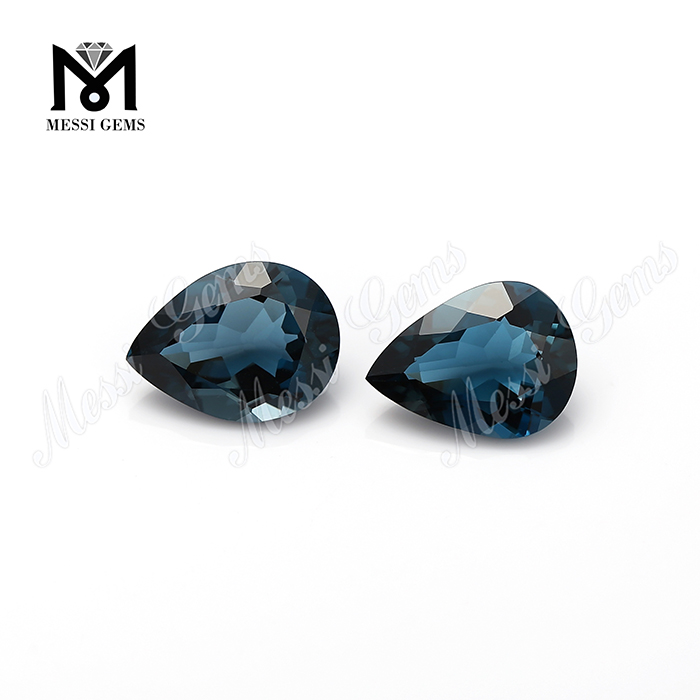 PEAR Shape Natural Stones Stones London Blue Topaz Gemstones