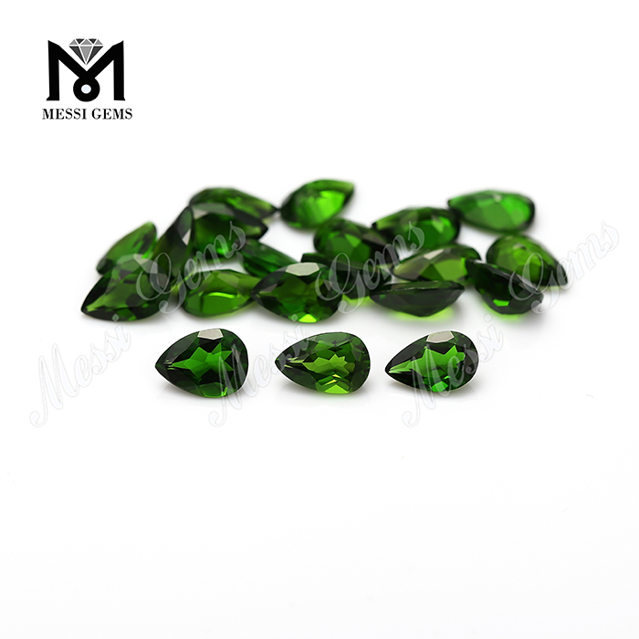 Solutam Gemstone pirum Chrome Green Naturalis Diopside Stone