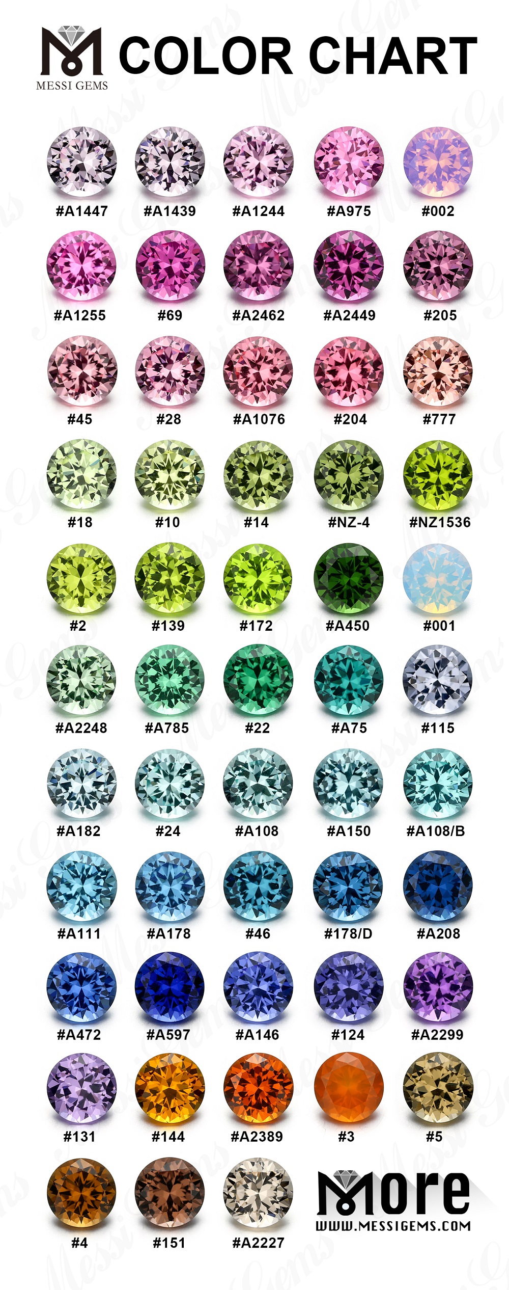 Engros farve skift lilla nanoSital pris syntetisk nano sten