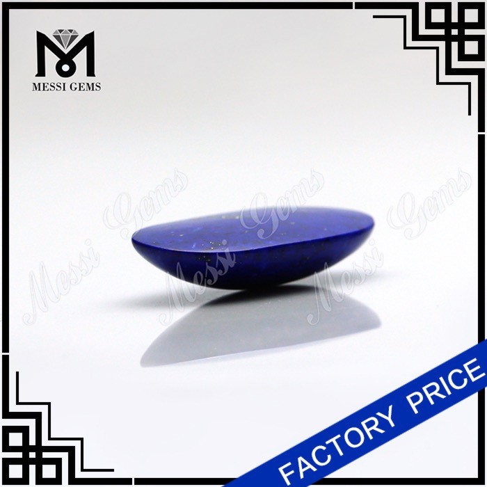 보석에 대한 타원형 카보 숑 구슬 자연 소중한 lapis lazuli.