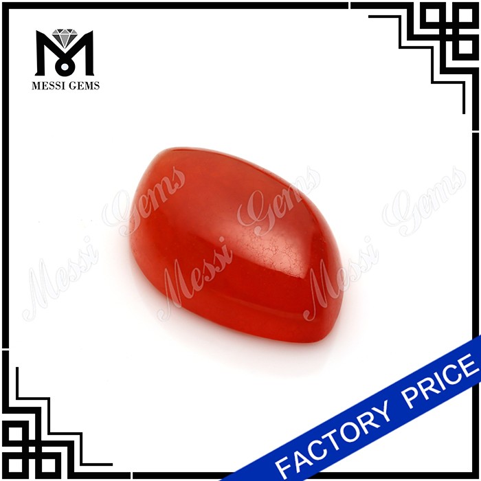 赤いマレーシアの翡翠の自然な宝石の赤い翡翠石のカボション