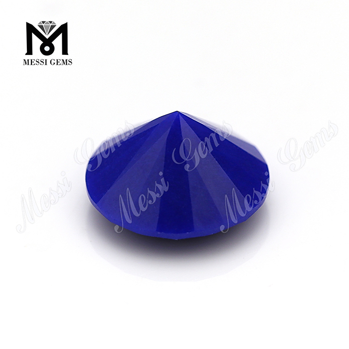 Corte redondo 10mm natural lapis lazuli pedras da China