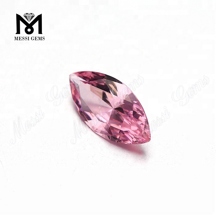 # 28 Morganite Color Nanosital Marquise cut gemstone nanosital