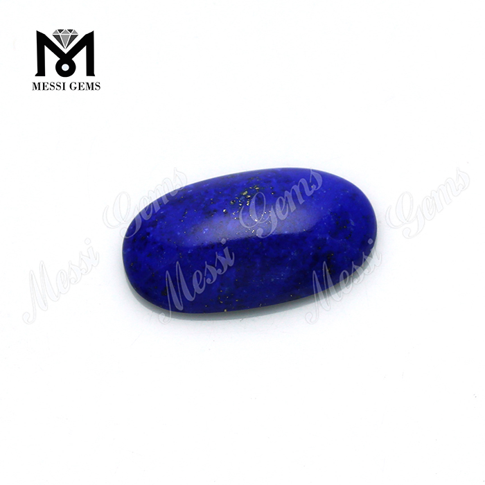 Lose Maschinenschnitt oval geschnittener blauer natürlicher Lapislazuli-Stein