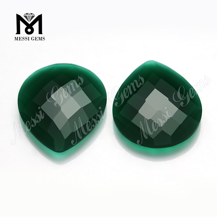 Gemstones naturais da Malaysian Jade verde em jade verde