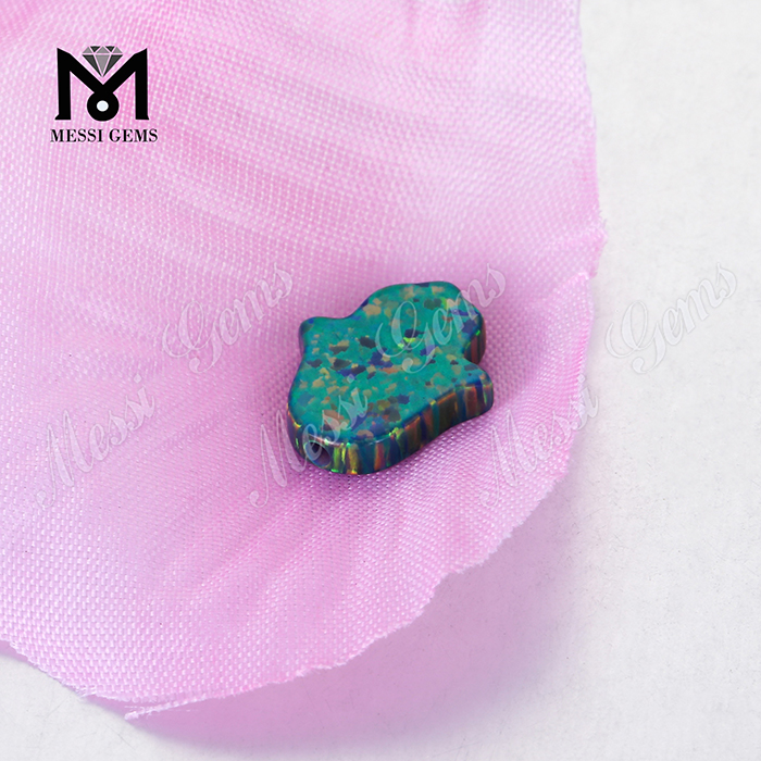 OP69 11x13mm Saccharum Hamsa opal grana pretium pro jewelry faciens