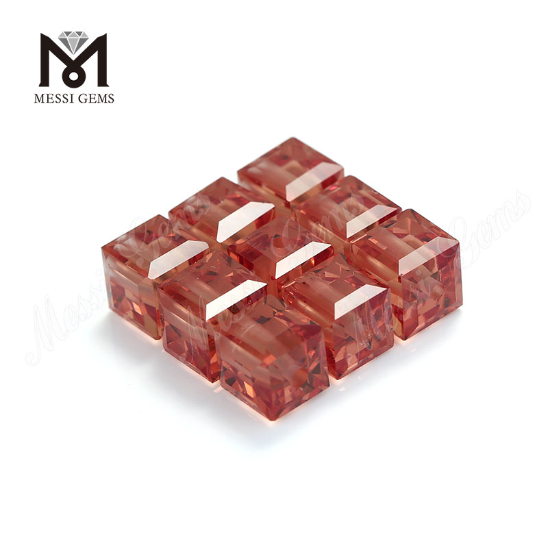 Fabrikspris dekorative kube klar farve skift glas perler