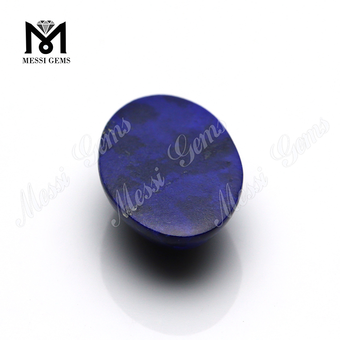 Natural Lapis Lazuli Oval Flat Skær Lapis Lazuli Rough Stone