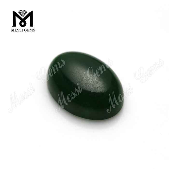 Jade vert ovale Cabochon Jade Naturel Jade Gems