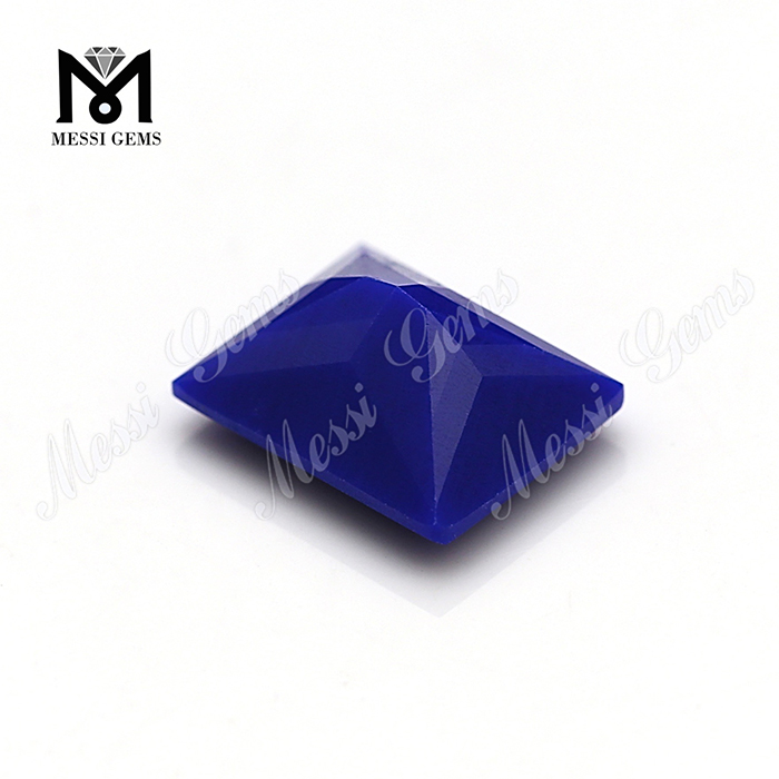 천연 바게트 중국에서 Lapis Lazuli 느슨한 보석을 잘라냅니다