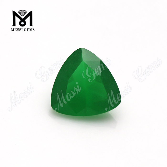 Alibaba Porcellana Fornitore trilione Stone Green Green Giade Pietra di vetro colorata