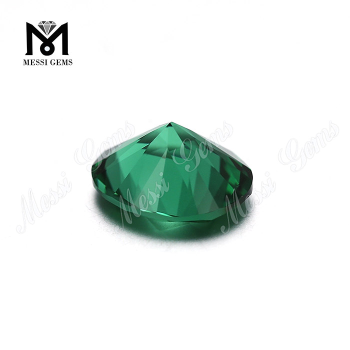合成楕円形の緑のナノシタル工場ナノ宝石