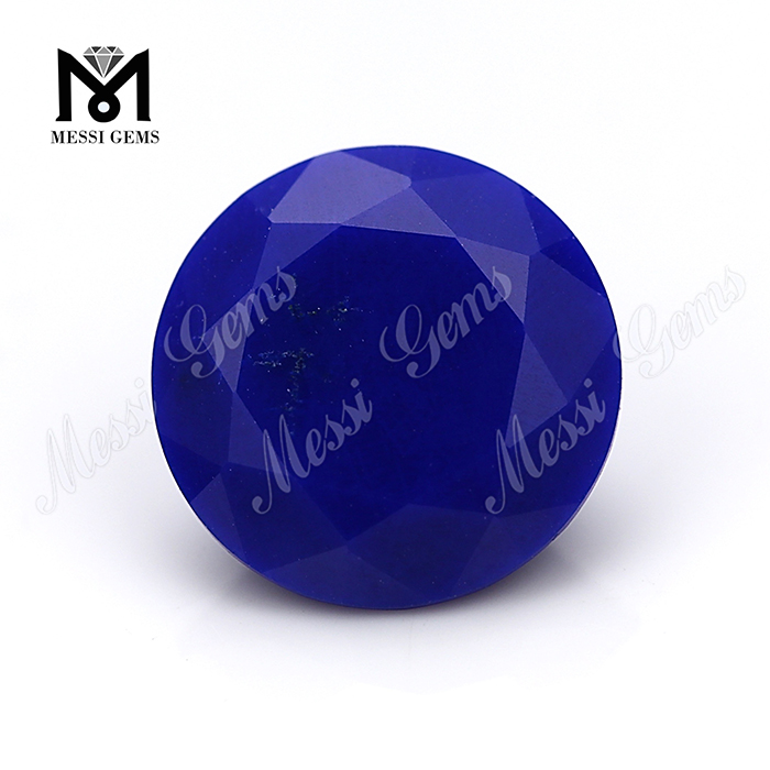 Corte redondo 10mm Lapis naturales Lazuli piedras de China