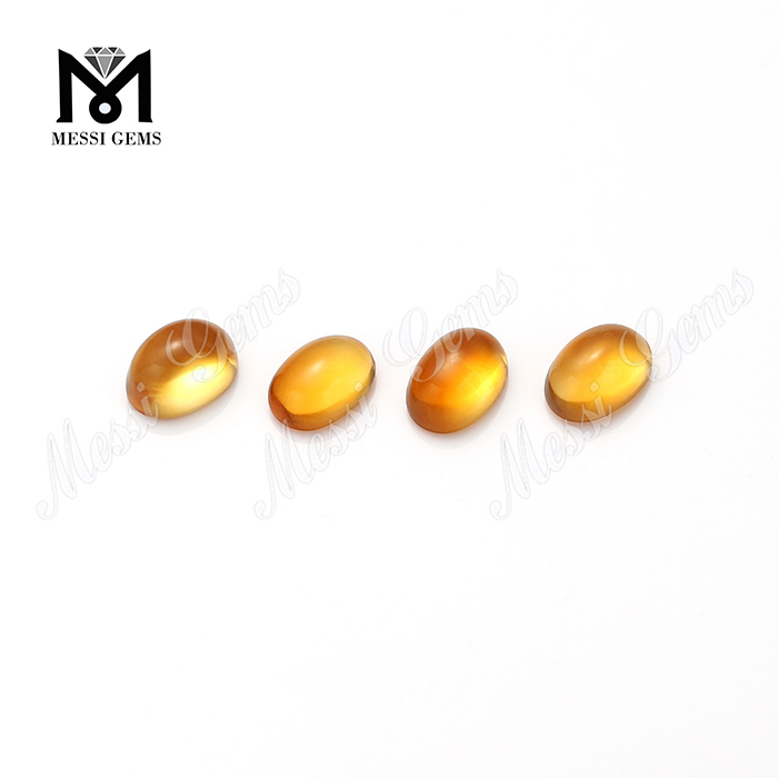 Груша 5x7mm Cabochon Gemstones Свободные природные цитрин кварц