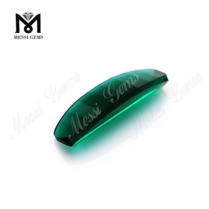 Nano Crystal Emerald Couleur en pierre de verre pour bijoux