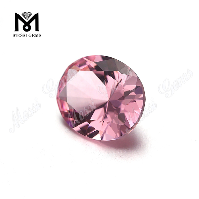 Rusia Cambia de color Forma Oval 10x12mm 28 # Pinza de piedras preciosas nanastantales rosadas