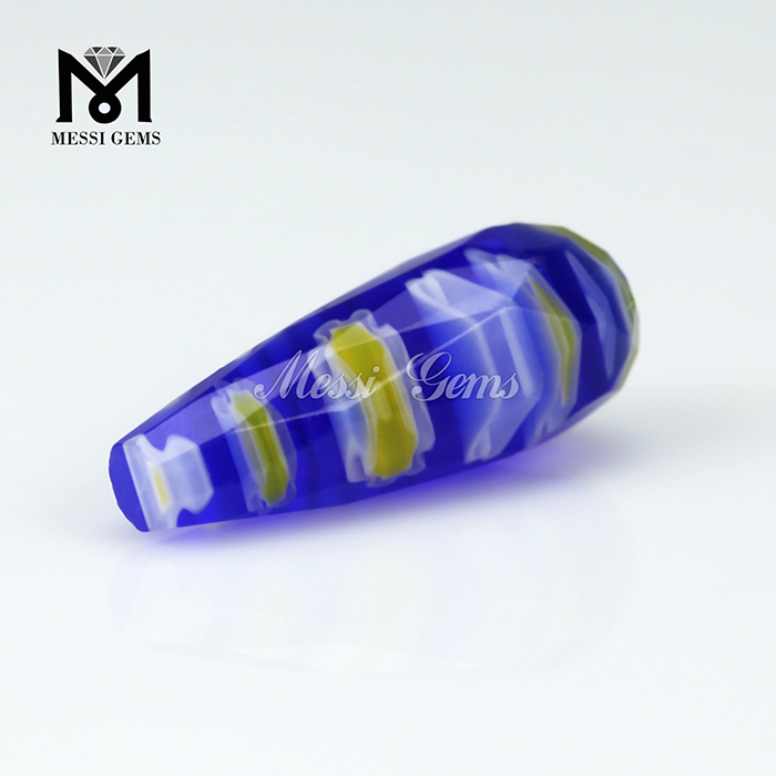 barato Murano Glass Gemstone Briolette Beads