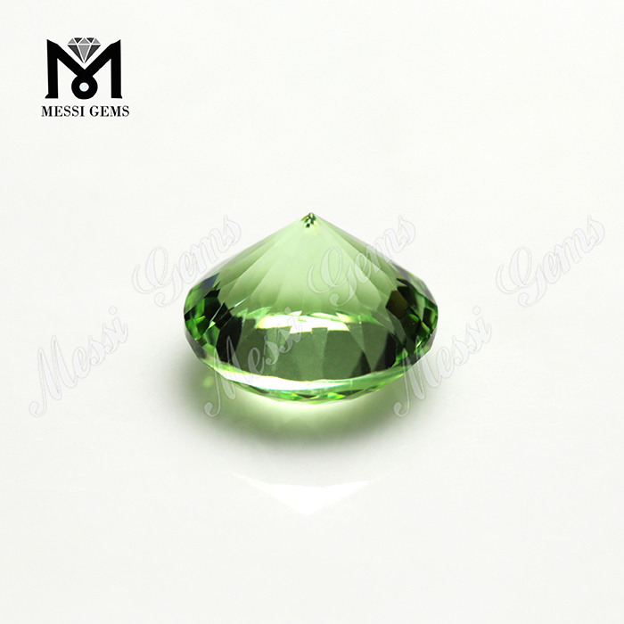 Оптовая цена синтетический зеленый турмалин кристалл стеклянный камень
