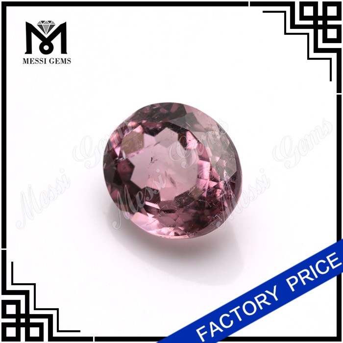 Loose Oval Pink Precious Olivine Gemstone Natural Olivine Stone